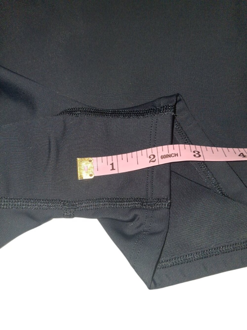 Under Armour Women's Black Compression Shorts Athletic Workout Training Yoga - Picture 5 of 5